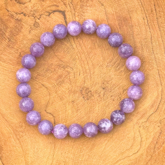 Bracelet en Lépidolite