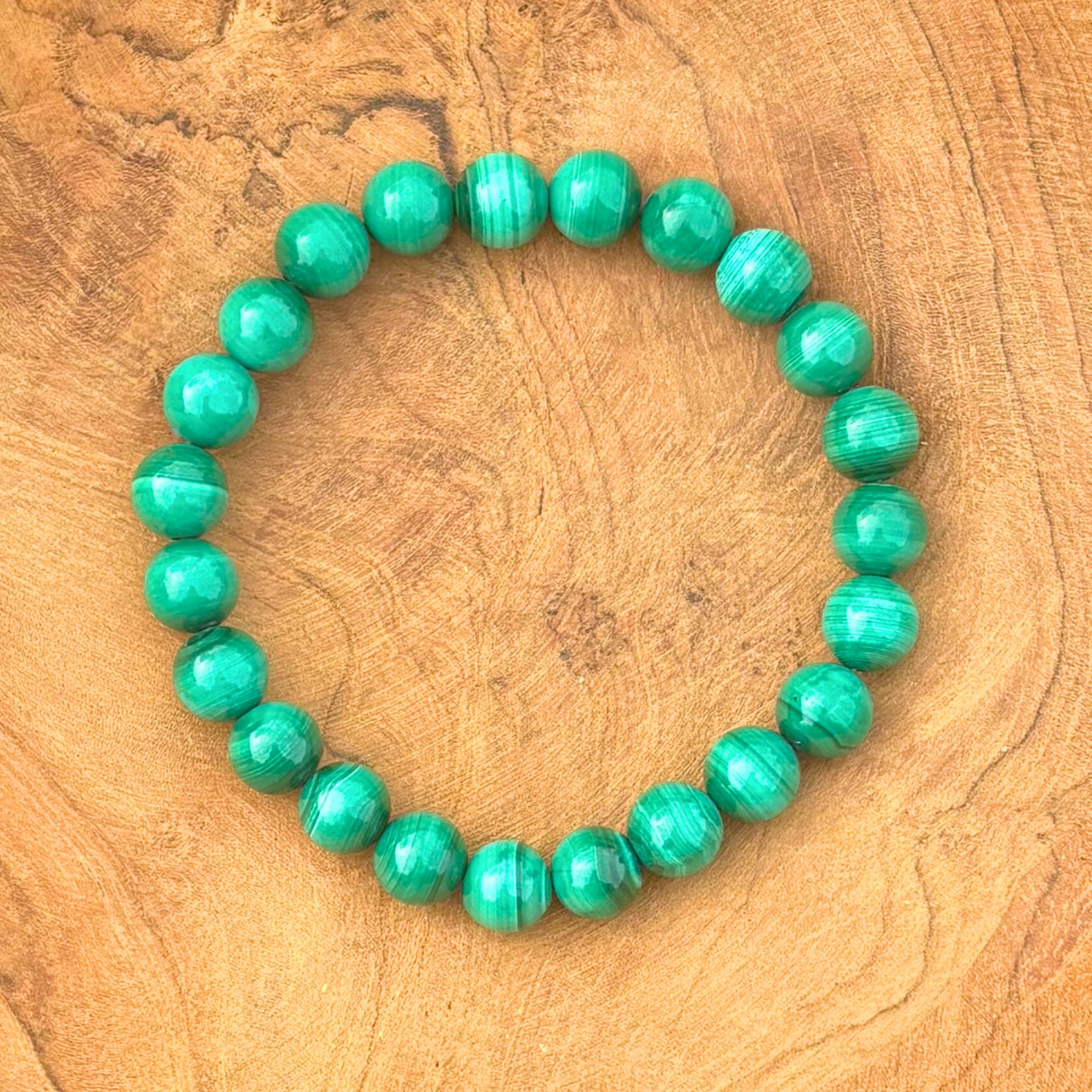 Bracelet en Malachite