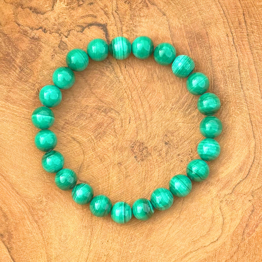 Bracelet en Malachite