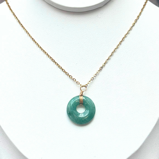 Collier Donut Aventurine